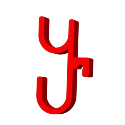 Automotive für Regenschirmhaken, Halterung für effiziente Lagerung mit Tragfähigkeit bis zu 5 kg und rutschfestem Design hält Gegenstände während der Reise stabil (6 x rote Doppelhaken) von Allthingstore