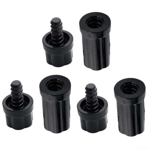Billard-Zubehör, 3-teiliges Pool-Queue-Gelenkschutz, leicht und langlebig (B) von Allthingstore