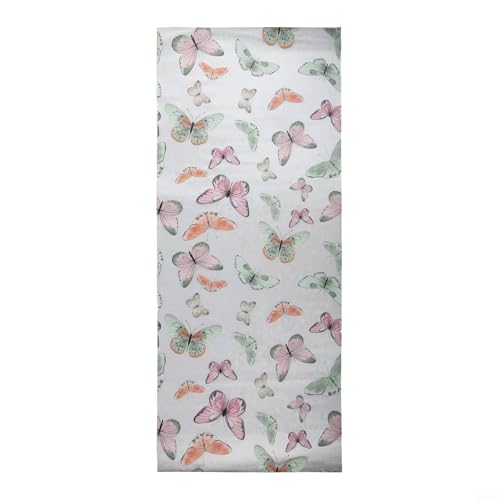 Bunte Fensterfolie mit Schmetterlingsmotiv für UV-Schutz und einfach anzubringendes statisches Design (43 x 100 cm) von Allthingstore