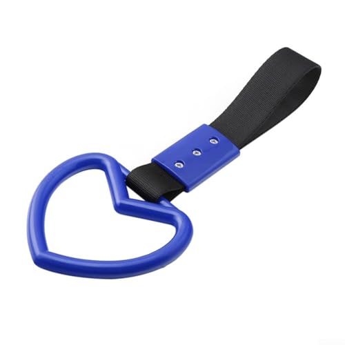 Dekorativer Ring in Herzform für Auto-Stoßstange und Innenhandgriff (schwarz + blau) von Allthingstore