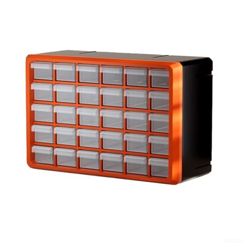 Der stapelbare Schubladenschrank für alle Ihre Bedürfnisse (orange) von Allthingstore
