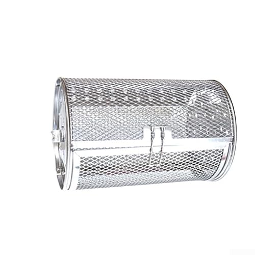 Edelstahl-Grillkorb für Outdoor-Grill, mühelose Reinigung und Tragbarkeit, für Camping und Hinterhofversammlungen (140 x 230) von Allthingstore