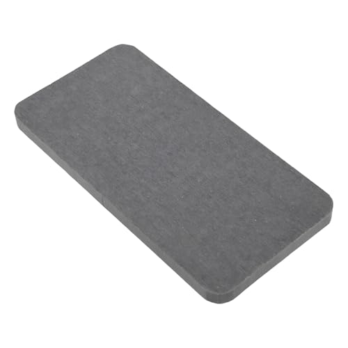 Effiziente Kieselgur-Untersetzer für Wasseraufnahme, ideal zum Trocknen und Reinigen von Geschirr (dunkelgrau) von Allthingstore