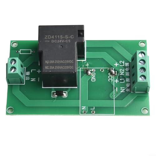 Effizientes Energiemanagement mit dem automatischen 51224 V Dual-Power-Schalter-Modul (24 V) von Allthingstore