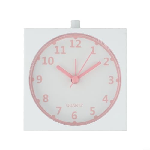 Ein Muss für einen kompakten 10 cm leisen Scan-Wecker, der wichtige Nachtlicht-Funktionalität für jeden Raum bietet (rosa) von Allthingstore