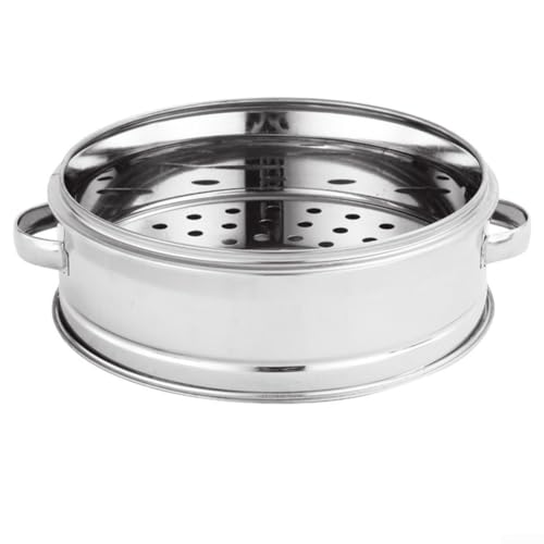 Ergonomischer Griff aus Edelstahl für einfache Handhabung, perfekt für gesundes Kochen (16 cm Dampfgarer) von Allthingstore