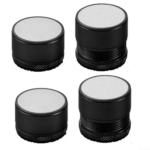 Erhöhen Sie Ihr Bett mit 4 verstellbaren Erhöhungen und einfach zu bedienen (schwarz) von Allthingstore