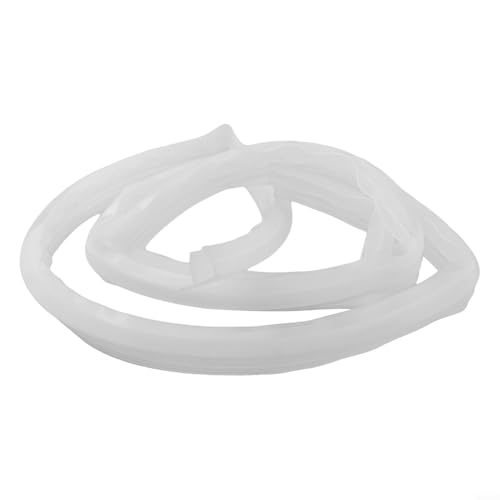 Ersatz-Gummidichtungsstreifen, 2 m, 612 mm, für Glasduschtüren, wasserspeichernder Boden und winddichter Streifen für Badezimmer (12 mm) von Allthingstore