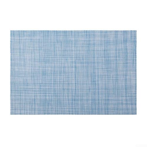 Esstisch-Platzsets aus PVC, dick und für eine lange Lebensdauer (blau) von Allthingstore