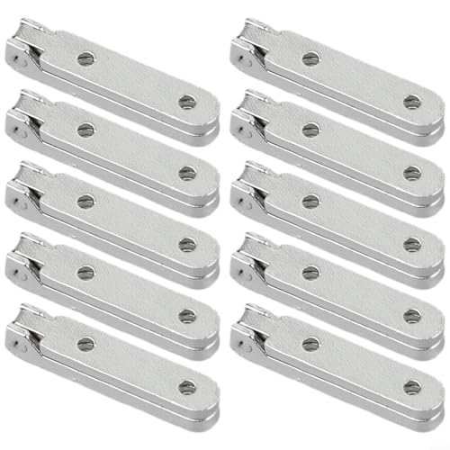 Federscharniere aus Zinklegierung, 90 Grad, für Holzprojekte und Schrankgebrauch, komplettes Set mit Schrauben von Allthingstore