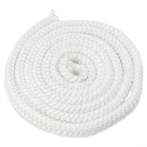 Fiberglas-Seildichtung zur Verbesserung der Effizienz in Ihrem Holz- oder Pelletofen, passt problemlos in Standardgrößen (2,5 m x 14 mm) von Allthingstore