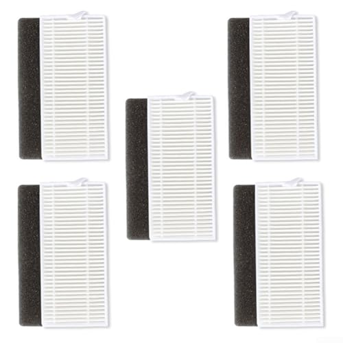 Filterzubehör-Set für Cybovac-Roboter, ersetzen Sie Ihre alten Filter mit diesem unverzichtbaren 5-teiligen Set von Allthingstore