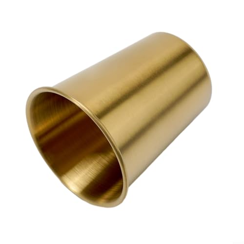For Camping Mug Set Stainless Steel Beer and Coffee Cups for Outdoor Adventures (Gold 300ml) von Allthingstore