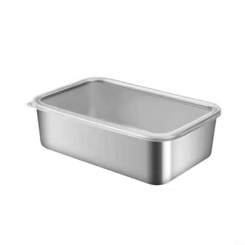 Frischhaltedosen aus Edelstahl, luftdicht, für Picknicks und Outdoor-Aktivitäten (M) von Allthingstore