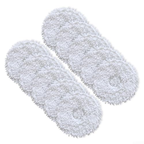 Für Eureka J15 Pro für Ultra Wischmopp-Pads, kompatibler Ersatz, 4 oder 10 Stück Mikrofasertücher für Staubsauger (10 Stück) von Allthingstore