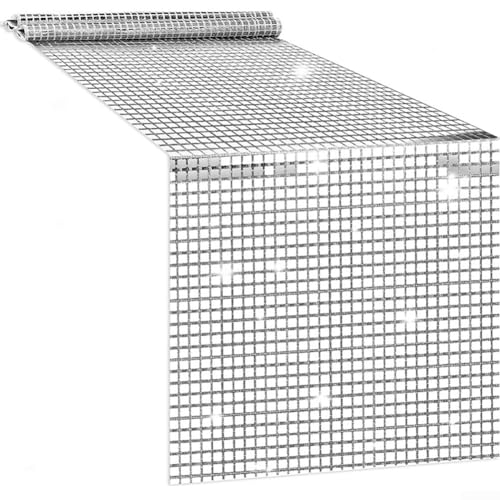 Funkeln und glänzen Sie mit unserem 30,5 x 274,4 cm Disco-Party-Tischläufer für verschiedene Veranstaltungen von Allthingstore