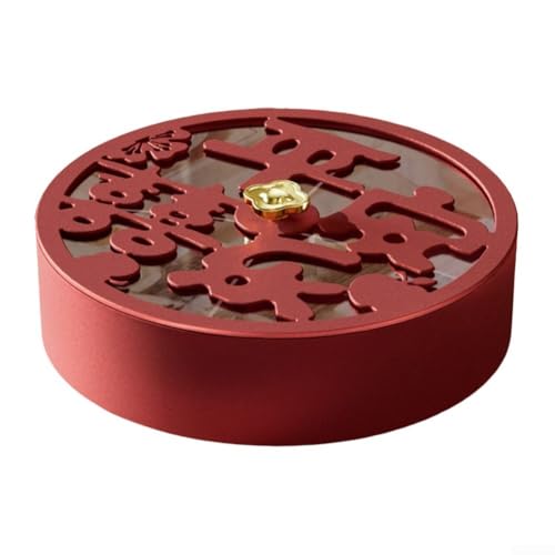 Funktionales Obst-Serviertablett mit starker Dichtung und organisierter Snack-Aufbewahrung (D) von Allthingstore