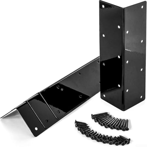 Gartenbett-Eckhalterungs-Set zur Unterstützung für Hochbeetmontage von Allthingstore