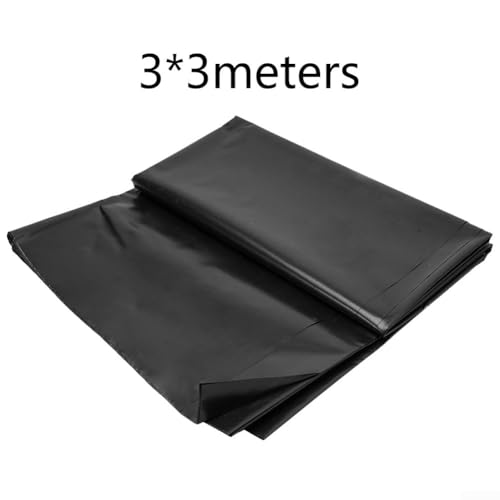 HDPE-Teichfolie für Gartenpools und Landschaftsbau, gebaut, um Wetterbedingungen standzuhalten (3 x 3 Meter) von Allthingstore