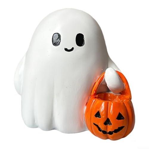 Halloween-Statue aus Kunstharz mit niedlichem Lächeln und Mittelfinger-Pose, Kürbis-Ornament für den Innen- und Außenbereich, künstlerische handbemalte Details erhöhen die festliche Atmosphäre (kein Halloween-Statue aus Kunstharz mit niedlichem Lächeln und Mittelfinger-Pose, Kürbis-Ornament für den Innen- und Außenbereich, künstlerische handbemalte Details erhöhen die festliche Atmosphäre (kein von Allthingstore