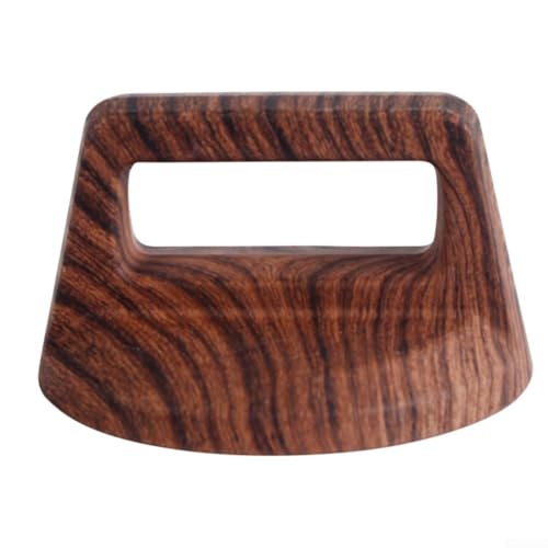 Hitzebeständiger Topfdeckelgriff für die Küche, Bakelit-Kunststoffknopf mit Verbrühungsschutz, kompatibel mit gängigen Topfdeckeln und Wasserkochern (dunkle Holzmaserung) von Allthingstore