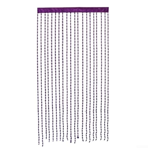 Innen-Perlenvorhang für Türen, schicke und funktionale Dekoration (lila) von Allthingstore