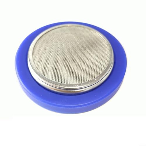 Kaffeefiltersieb mit Silikondichtung für Espresso und funktionell für optimale Absaugung (Netz + Dichtungsring) von Allthingstore