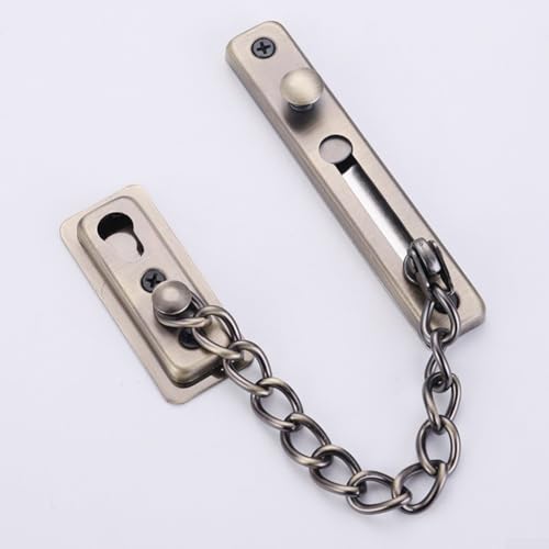 Kein Stanzen der Türkette Riegel Bolzen Sperrschutz Schloss Schieber Fang Sicherheitseinheit aus Edelstahl für verbesserten Türschutz (Grünbronze) von Allthingstore