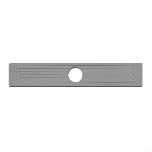 Kieselgur-Untersetzer-Set zur Verbesserung der Funktionalität und Ästhetik Ihrer Spüle (grau) von Allthingstore