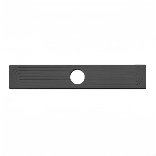 Kieselgur-Untersetzer-Set zur Verbesserung der Funktionalität und Ästhetik Ihrer Spüle (schwarz) von Allthingstore