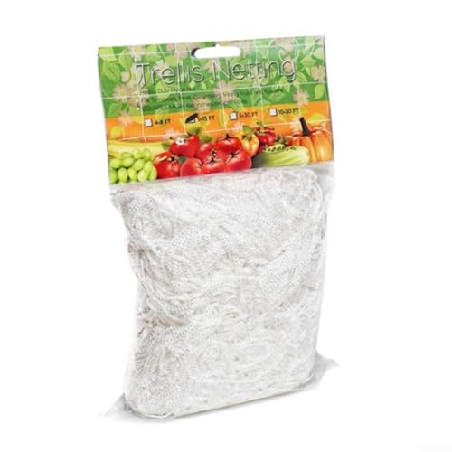 Kletternetz für Gartenpflanzen und leichtes Rankgitter für Gemüse und Obst (1,67 x 5 m) von Allthingstore