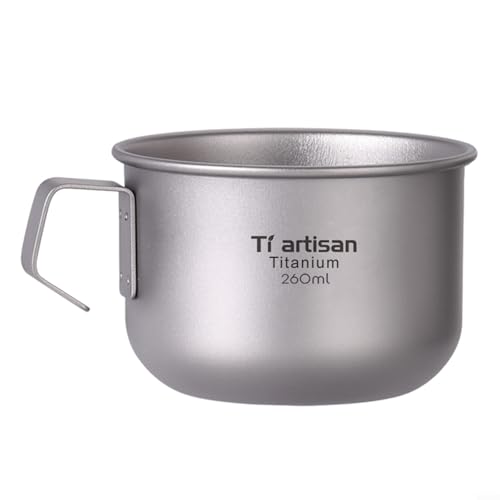 Kompakter 260-ml-Wasserbecher aus widerstandsfähigem Material, ideal für Camping von Allthingstore
