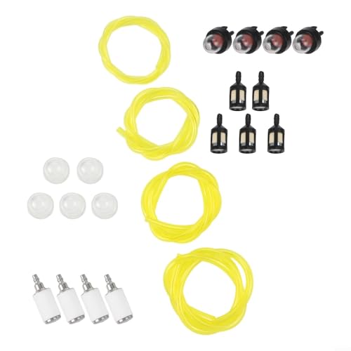 Komplettes Kraftstoffleitungsschlauch-Set mit Primerlampen, Filtern für Kettensägen und Trimmer, 22-teiliges Set Komplettes Kraftstoffleitungsschlauch-Set mit Primerlampen, Filtern für Kettensägen und Trimmer, 22-teiliges Set von Allthingstore