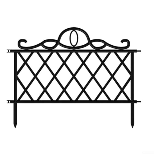 Kunststoff-Gartenzauneinfassung, 6 Stück, für kreatives Rasendesign und Freiraum-Rahmen Kunststoff-Gartenzauneinfassung, 6 Stück, für kreatives Rasendesign und Freiraum-Rahmen von Allthingstore
