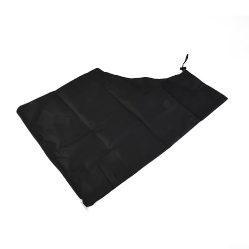 Laubsack für Gartenhäcksler Effiziente Staubsammlung für Rasensauger Vliesstoff Kompatibel mit mehreren Gerätemodelle (Schwarz) von Allthingstore