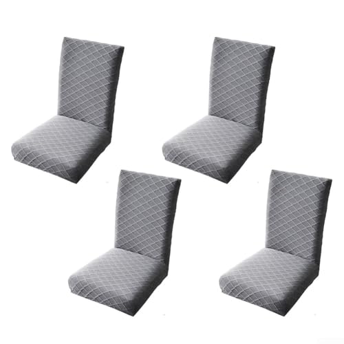 Leicht waschbares Stretch-Möbelschutz-Set mit atemberaubenden Designs, um Ihren Raum aufzufrischen (dunkelgrau) von Allthingstore