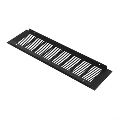 Lüftungsgitter aus Aluminium für verbesserte Luftzirkulation im Kleiderschrank und Stauraum (100 x 350 mm) von Allthingstore
