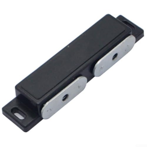 Magnetischer Schnappverschluss, eine praktische Wahl für die Sicherung von Kleiderschrank- und Schranktüren (schwarz) von Allthingstore