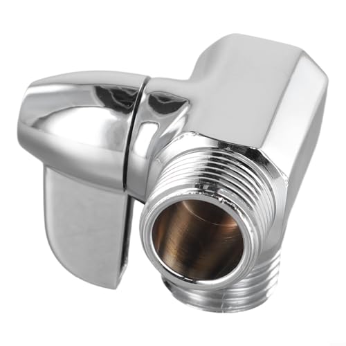 Messing Chrom Umsteller T-Form für Handbrause oder Mischbatterie von Allthingstore
