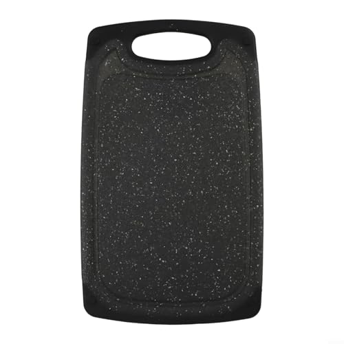Mühelose Mahlzeitenzubereitung mit stapelbaren Schneidebrettern, rutschfestes Design für Obst, Fleisch und Gemüse (S) von Allthingstore