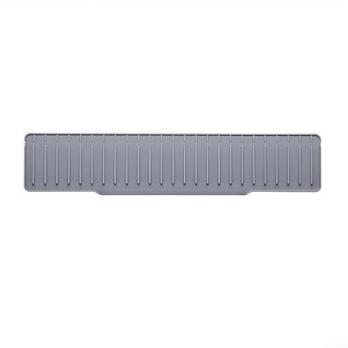Multifunktionale Silikon-Wasserhahnmatte, 50 x 10 cm, für Küchenspüle, effektive Wasserkontrolle (grau) von Allthingstore