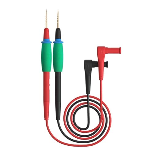 Multimeter Messleitungen Stift mit silikonisoliertem Draht zur Messung kleiner elektronischer Bauteile und LEDs inkl von Allthingstore