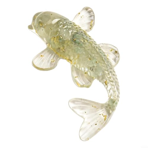 Natürliche Kristall-Koi-Fisch-Dekoration, stilvolles Ornament für Schreibtisch und Auto, 7 Stück Natürliche Kristall-Koi-Fisch-Dekoration, stilvolles Ornament für Schreibtisch und Auto, 7 Stück von Allthingstore