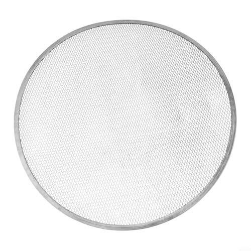 Nicht beschichtetes rundes Backblech, 45,7 cm, Aluminium, Pizzaschiebe für ausgewogene Wärmeverteilung (50,8 cm) von Allthingstore