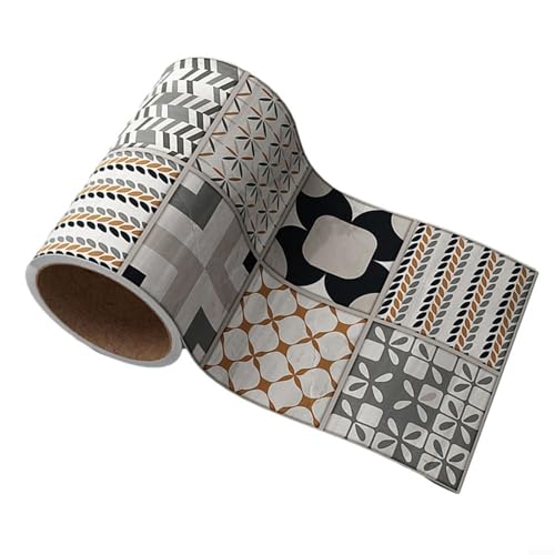 PVC Taille Linie Wandaufkleber für Küche und Bad, wasserdicht und abnehmbar, Wandbild Design (8#) von Allthingstore