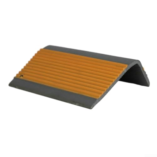 PVC-Treppenabdeckungen, 100 cm, rutschfestes Design für erhöhte Sicherheit und längere Lebensdauer der Treppe (orange) von Allthingstore