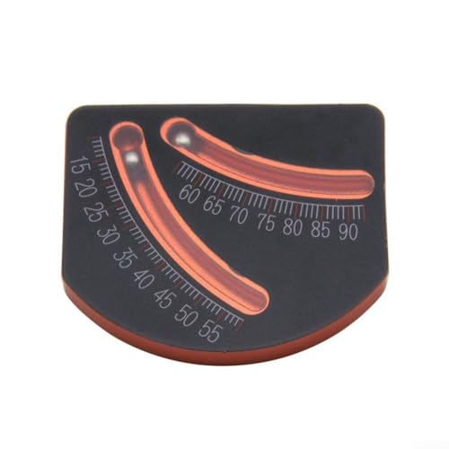 Praktisch montiertes ABS-Neigungsinstrument mit Neigungsmesser für präzise 15-90-Grad-Messung Praktisch montiertes ABS-Neigungsinstrument mit Neigungsmesser für präzise 15-90-Grad-Messung von Allthingstore
