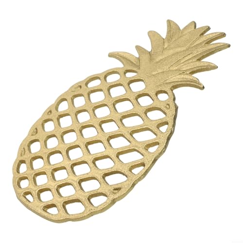 Praktischer Topfuntersetzer aus Gusseisen mit Ananas-Design zum Schutz vor heißem Kochgeschirr von Allthingstore
