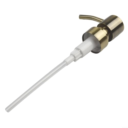 Premium Edelstahl Pumpkopf mit 28/400 Gewinde Robust und einfach zu bedienender Lotionspender (Bronze 1) von Allthingstore