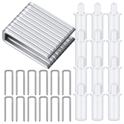 Reparaturset für Jalousien, 20 Riegel und 20 Nägel, für schnelle Reparaturen von Fensterabdeckungen von Allthingstore